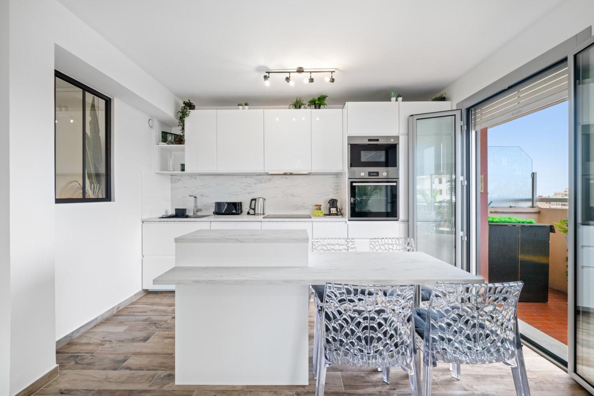 Apartament Le Coq Victor Hugo - Garage - Ac - Wifi - Quiet Roquebrune-Cap-Martin Zewnętrze zdjęcie